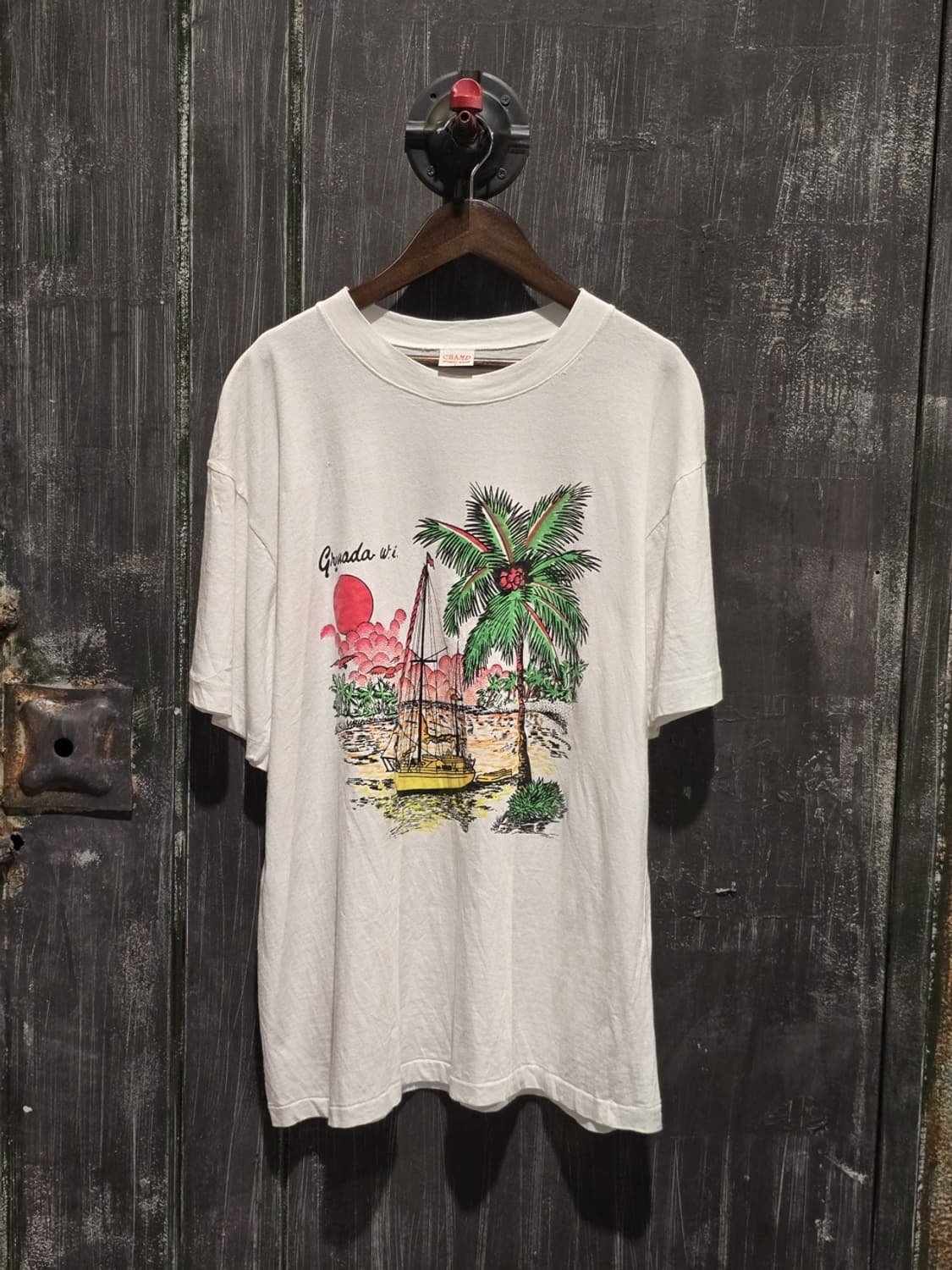90s Champ Sports Wear Grenada T-shirt 상품이미지1