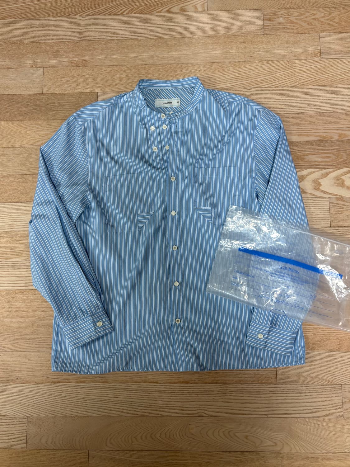 웨이비니스 차이나카라 셔츠 (2) 상품이미지1