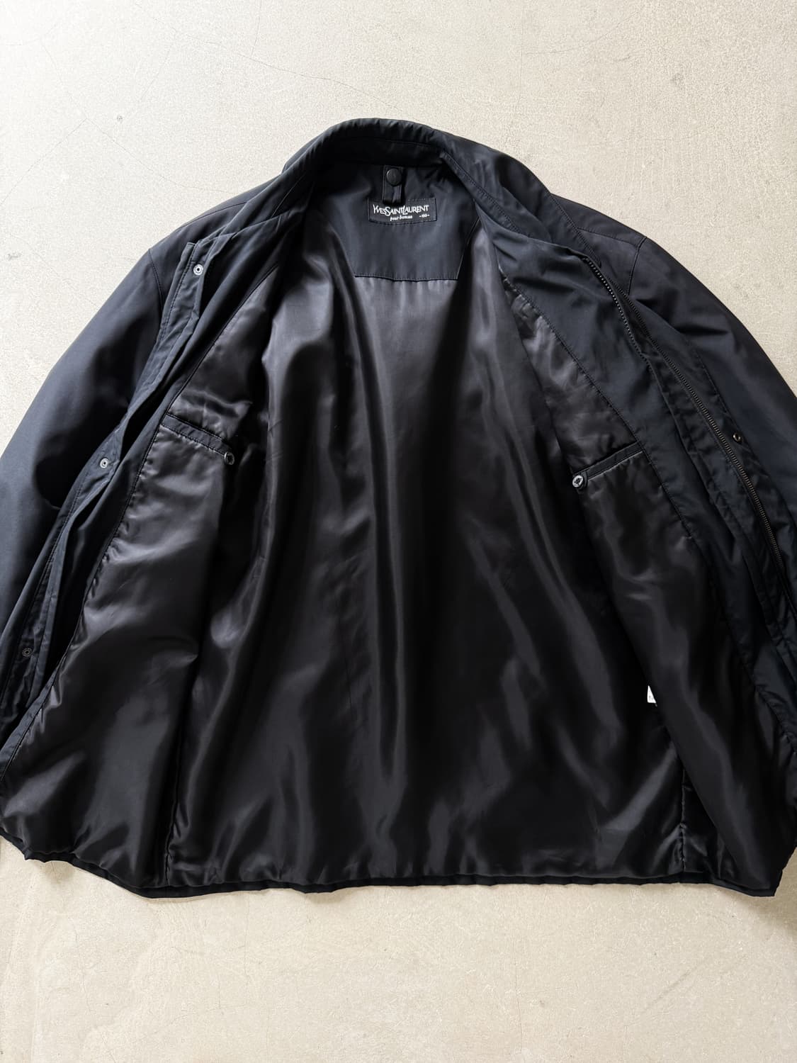 Yves Saint Laurent Embroidery Logo Jacke 상품이미지9