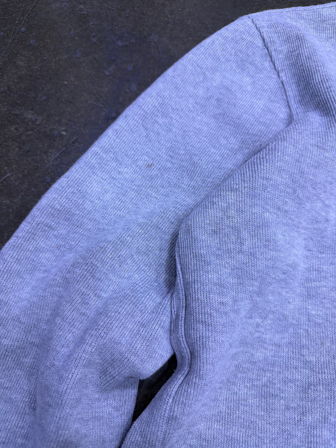 폴로 랄프로렌 하프집업 니트 스웨터 그레이 XL 상품이미지6