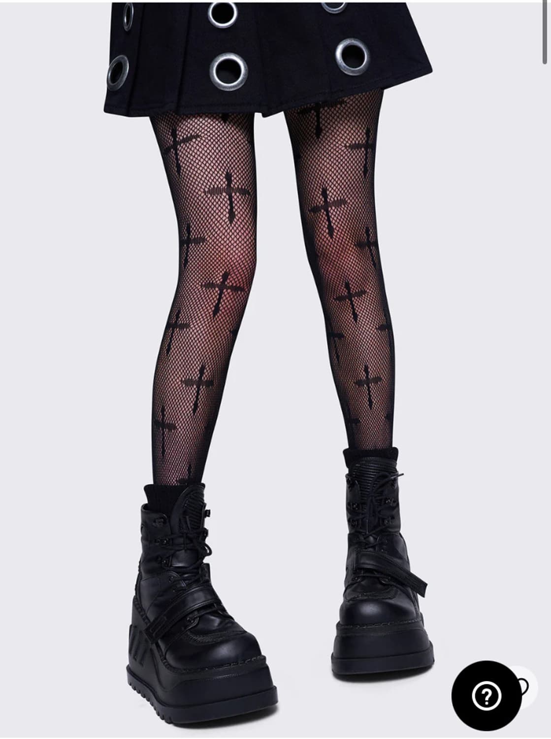 Minga London CROSS DIAMOND FISHNET TIGHT 상품이미지1