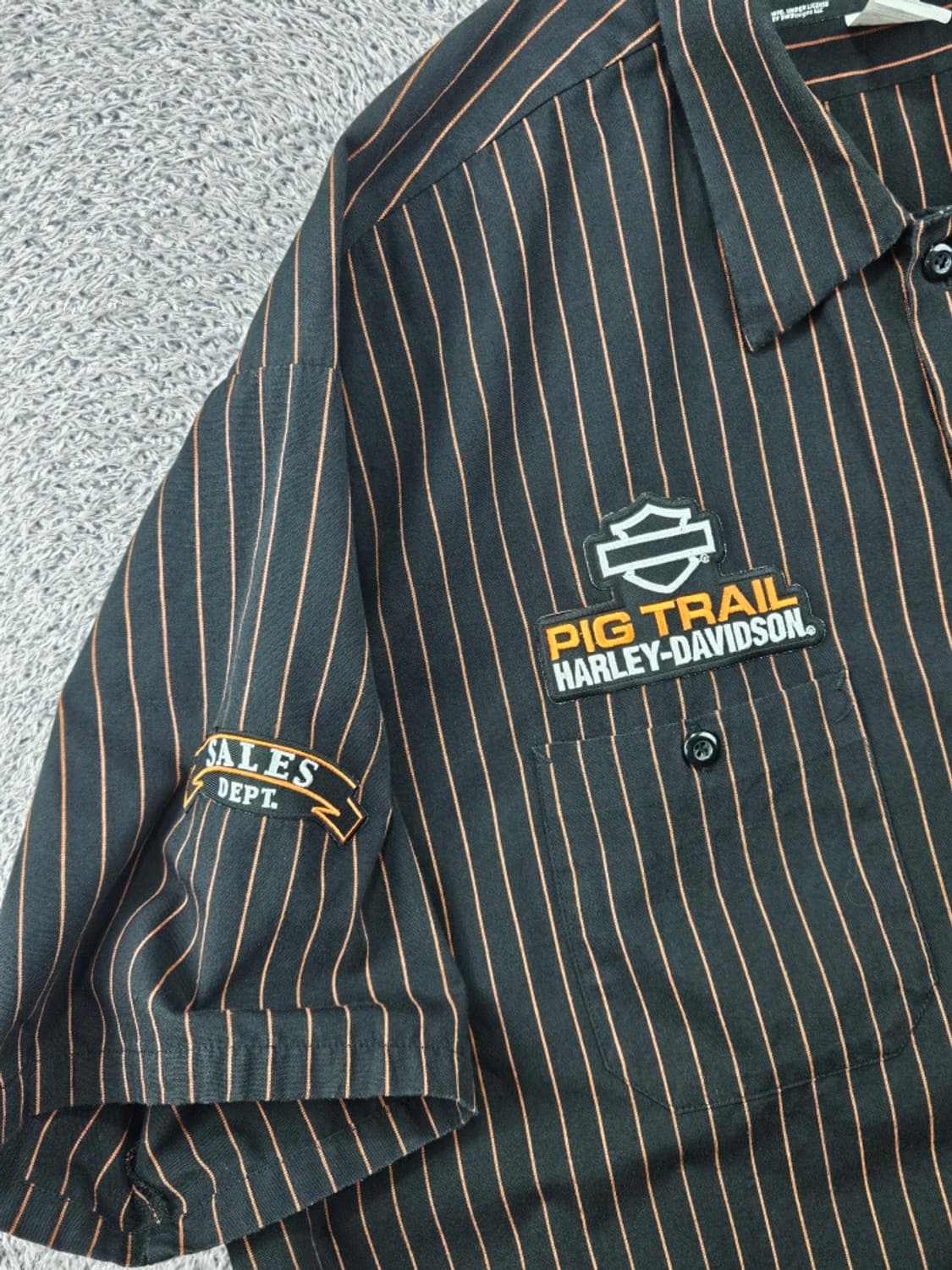 할리데이비슨 반팔 셔츠 ( XL ) / 11935 상품이미지6