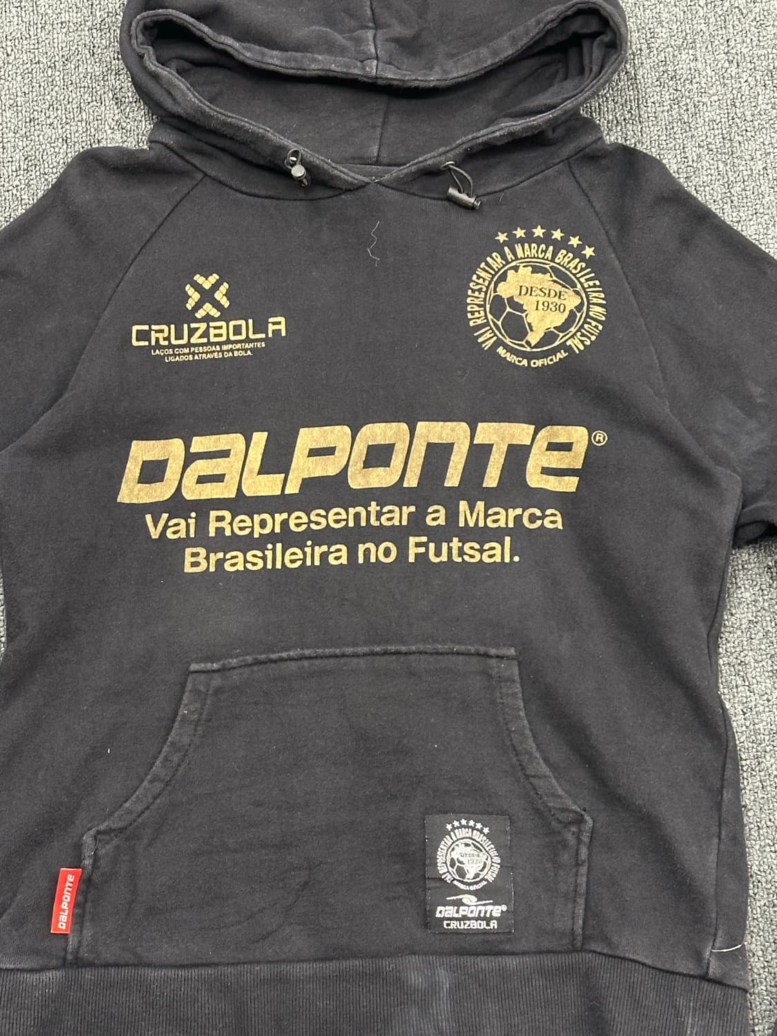 S)Dalponte 빈티지 브라질 풋살팀 후디 상품이미지5