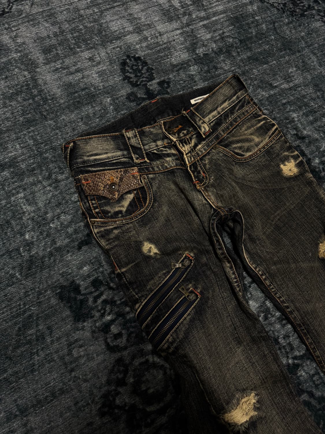 Semantic design 00s archive python boots 상품이미지2