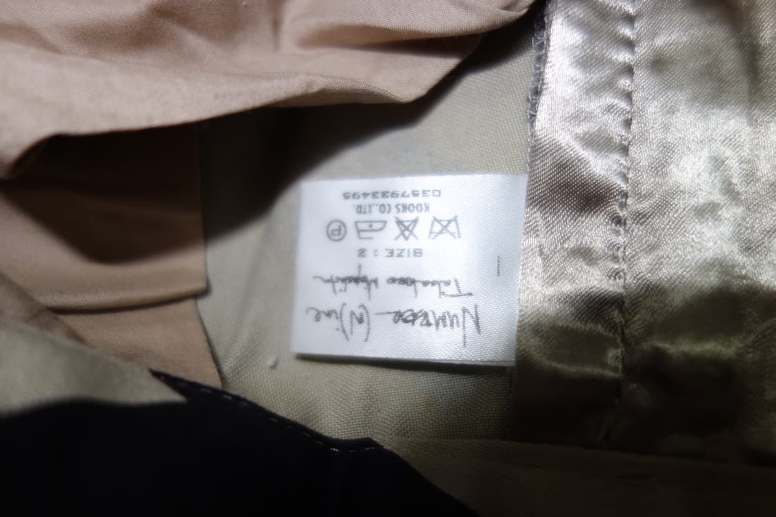 넘버나인 04AW "Give Peace A Chance" 본디지 바지 상품이미지9