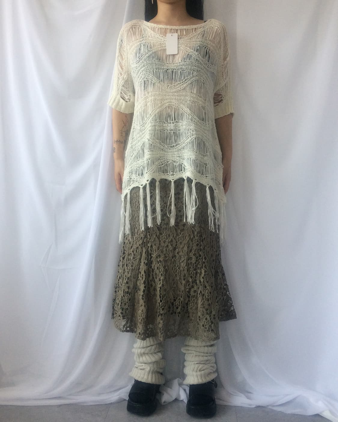Crochet pattern long skirt 상품이미지4