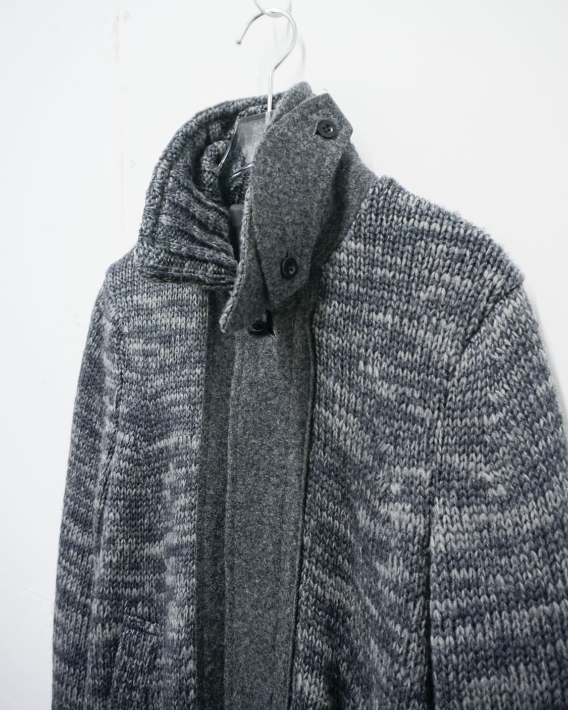 SACAI wool mix knit coat  상품이미지6