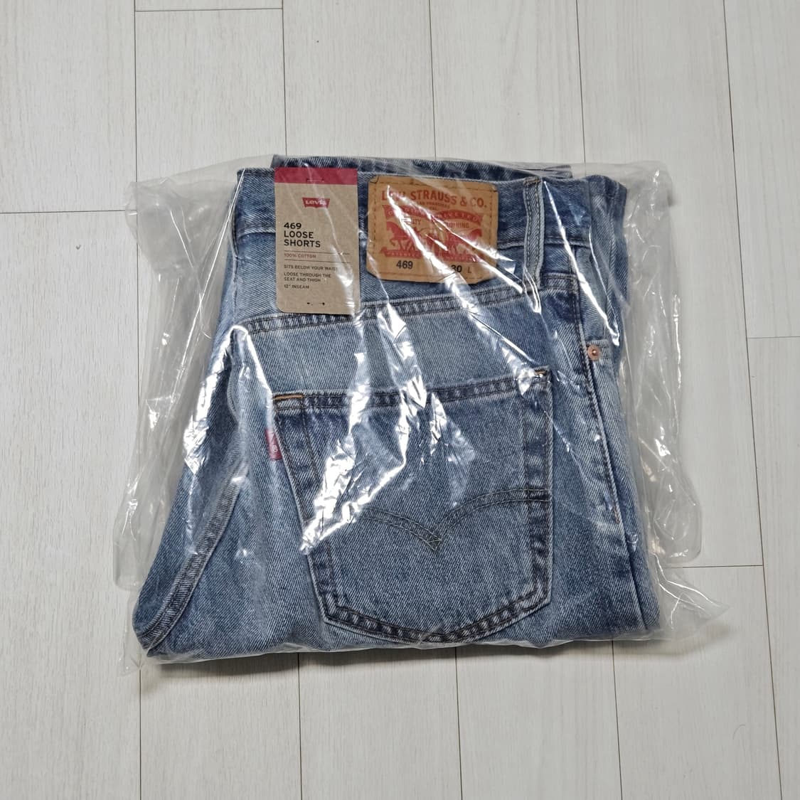 (새상품) 리바이스 Levi's 469 루즈 쇼츠 상품이미지3