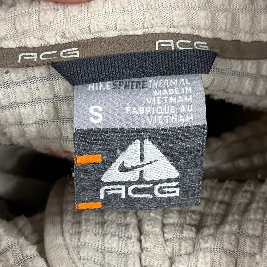 [정품/S] 나이키 ACG 그레이 화이트 플리스 자켓 b18 상품이미지5