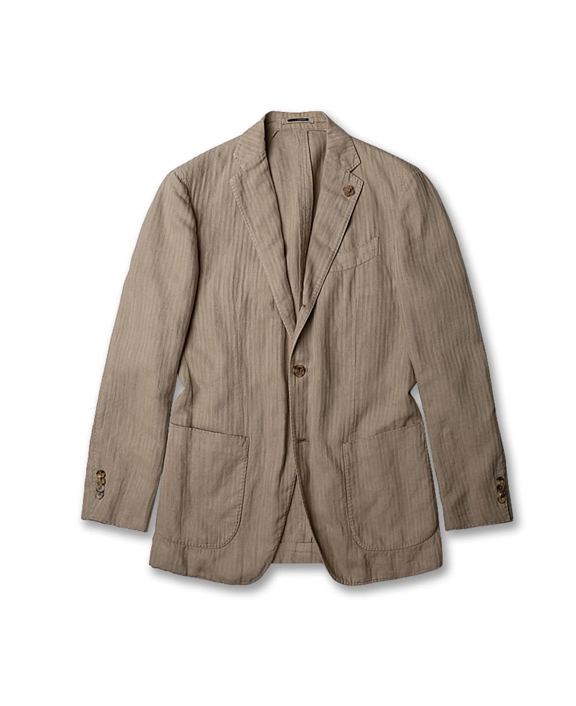라르디니 [Lardini] 이탈리아 떼수토 베이지 코튼 린넨 자켓 상품이미지1
