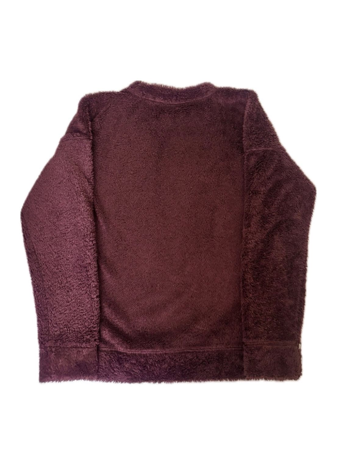 아디다스 파이어버드 버건디 쉐르파 맨투맨 상품이미지3