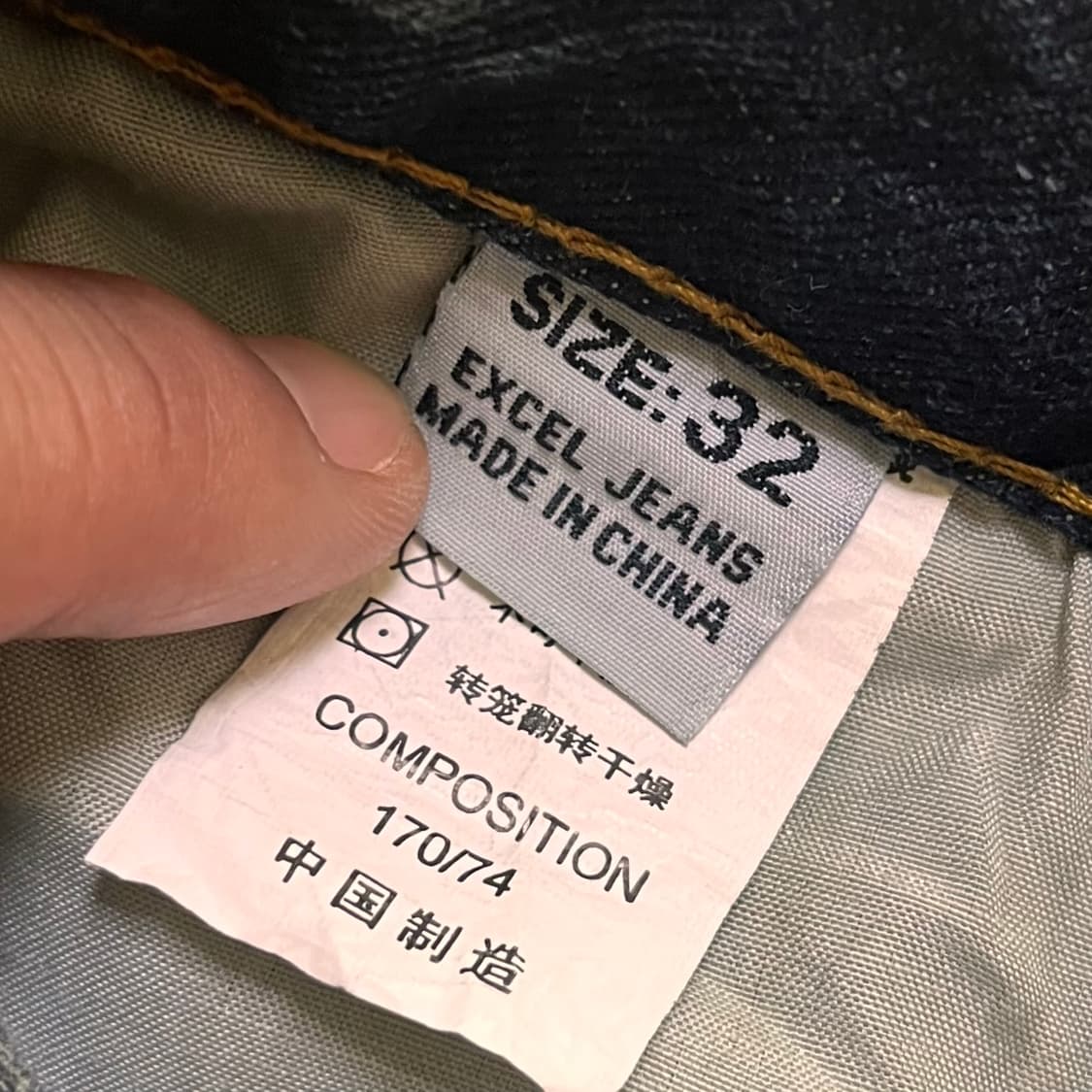 JPN 502 레귤러핏 스트레이트 데님팬츠 SIZE 32 상품이미지5