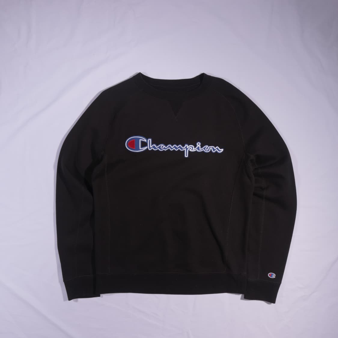 챔피온 패치로고 맨투맨 B133 상품이미지1