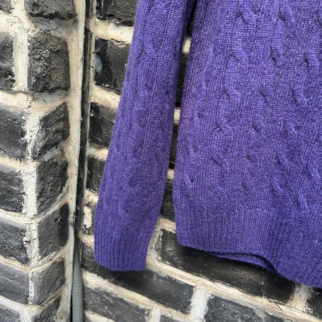 브룩스 브라더스 캐시미어 케이블 니트 상품이미지4