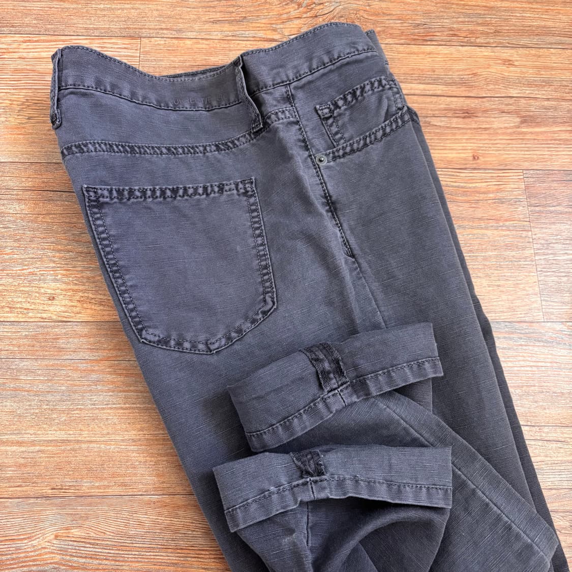 커렌엘리엇 28 차컬그레이 린넨 팬츠 바지 미국 정품 슬림 배기 상품이미지6