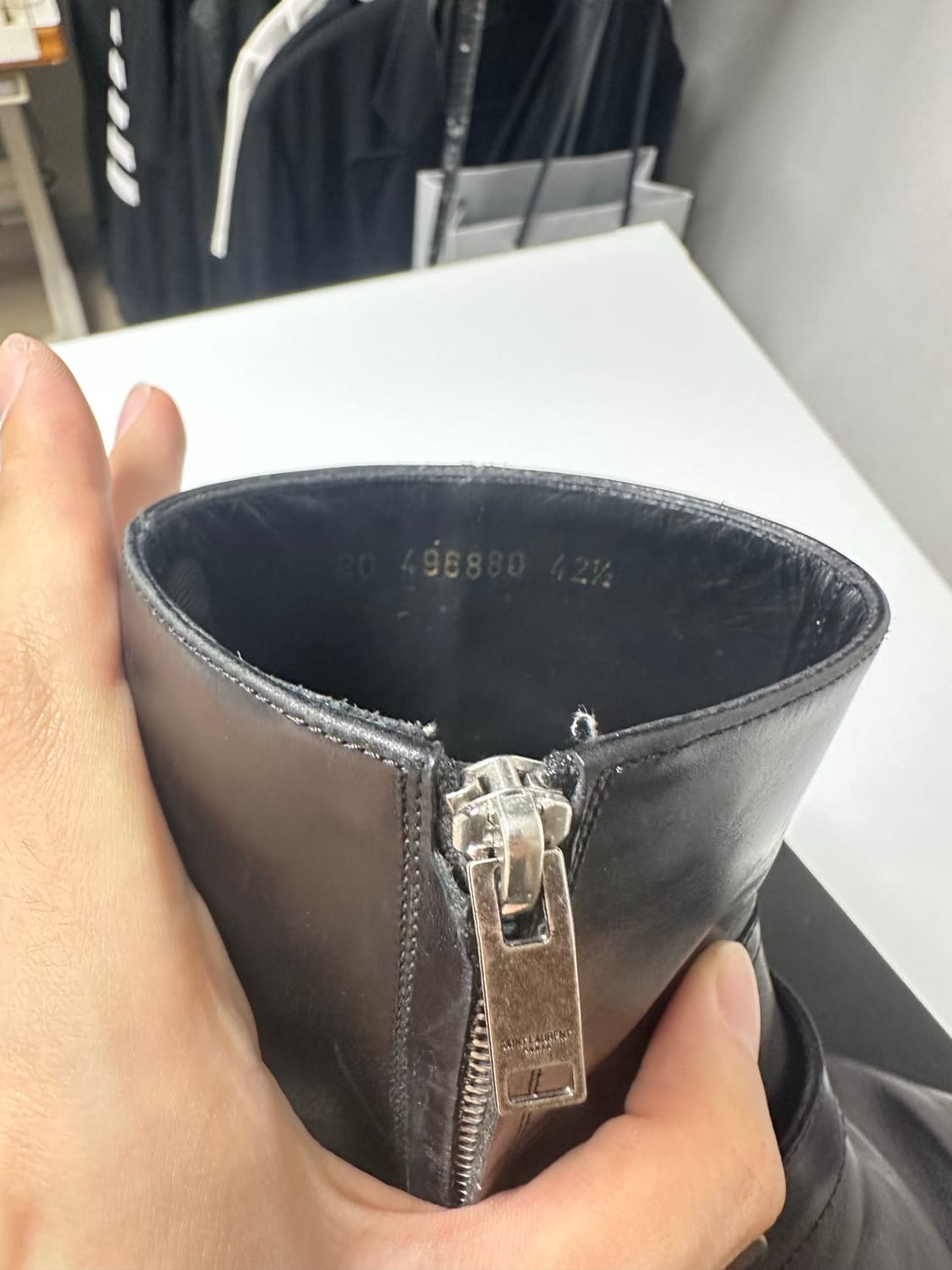 생로랑 모터사이클 하네스부츠 상품이미지5