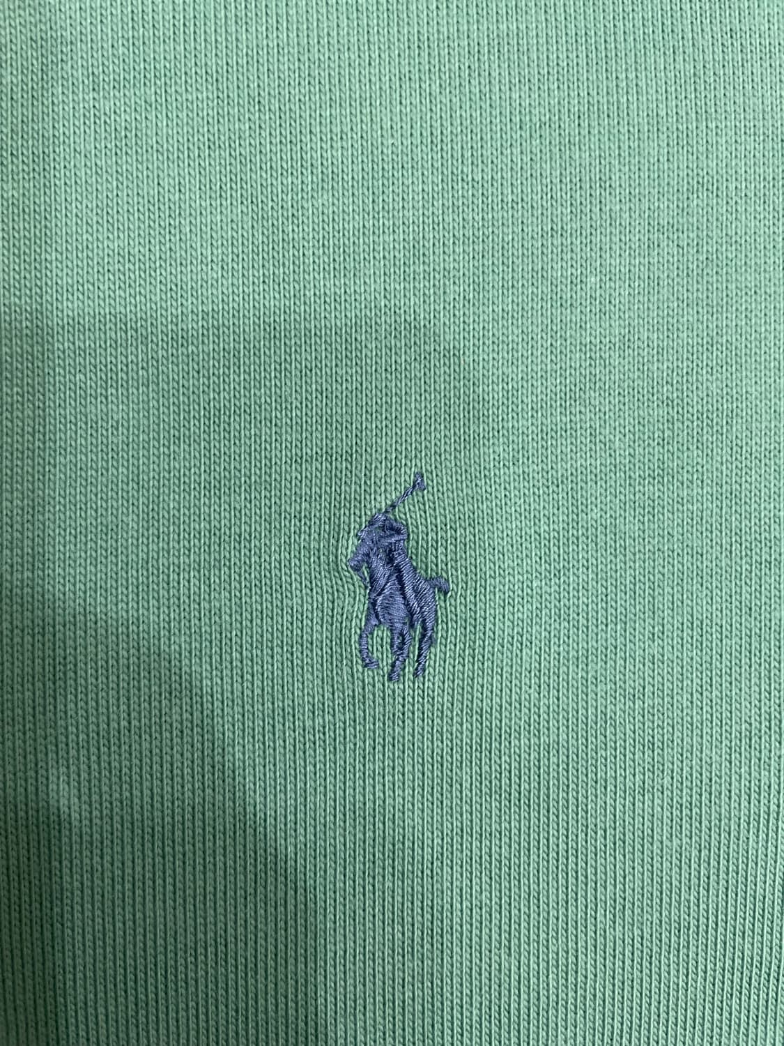 90s 폴로 랄프로렌 럭비티 민트 상품이미지4