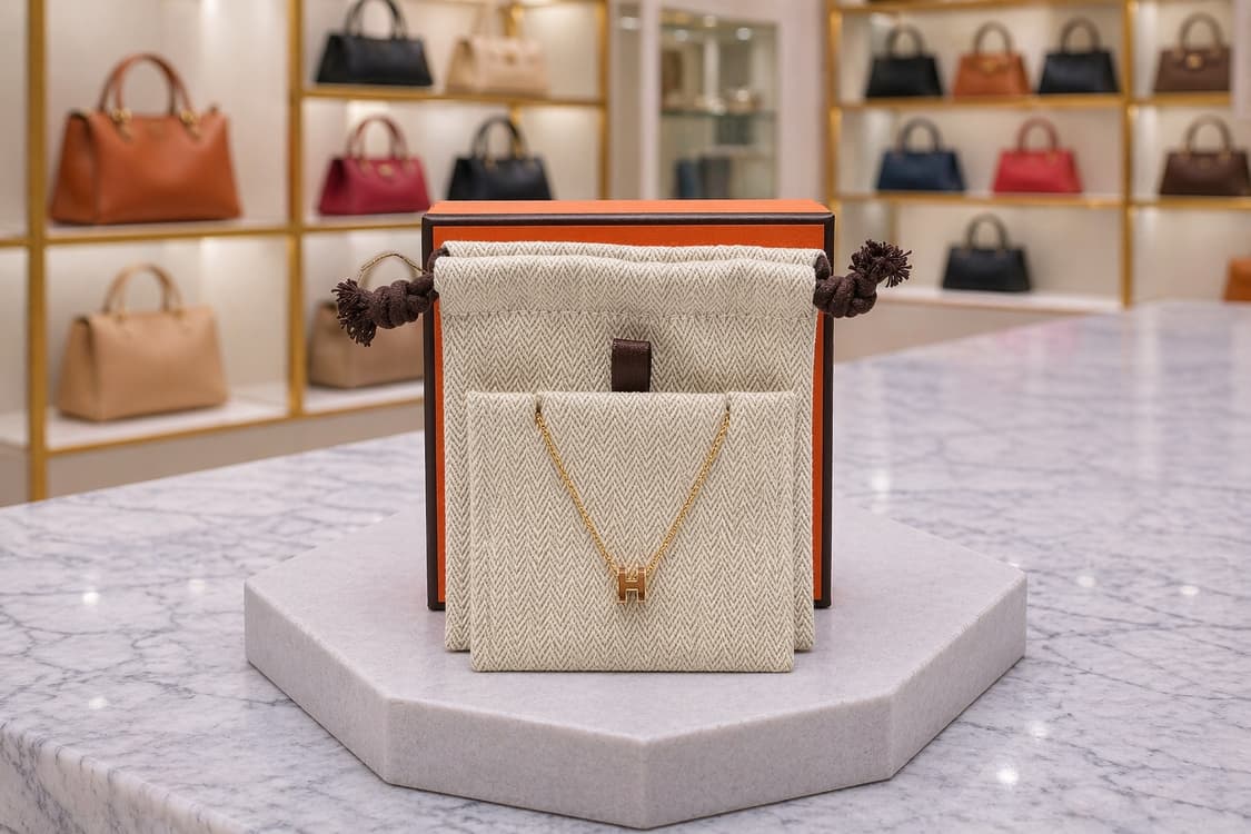 [A급] 에르메스 미니 팝 H 펜던트 네크리스 판매합니다!!! 상품이미지1