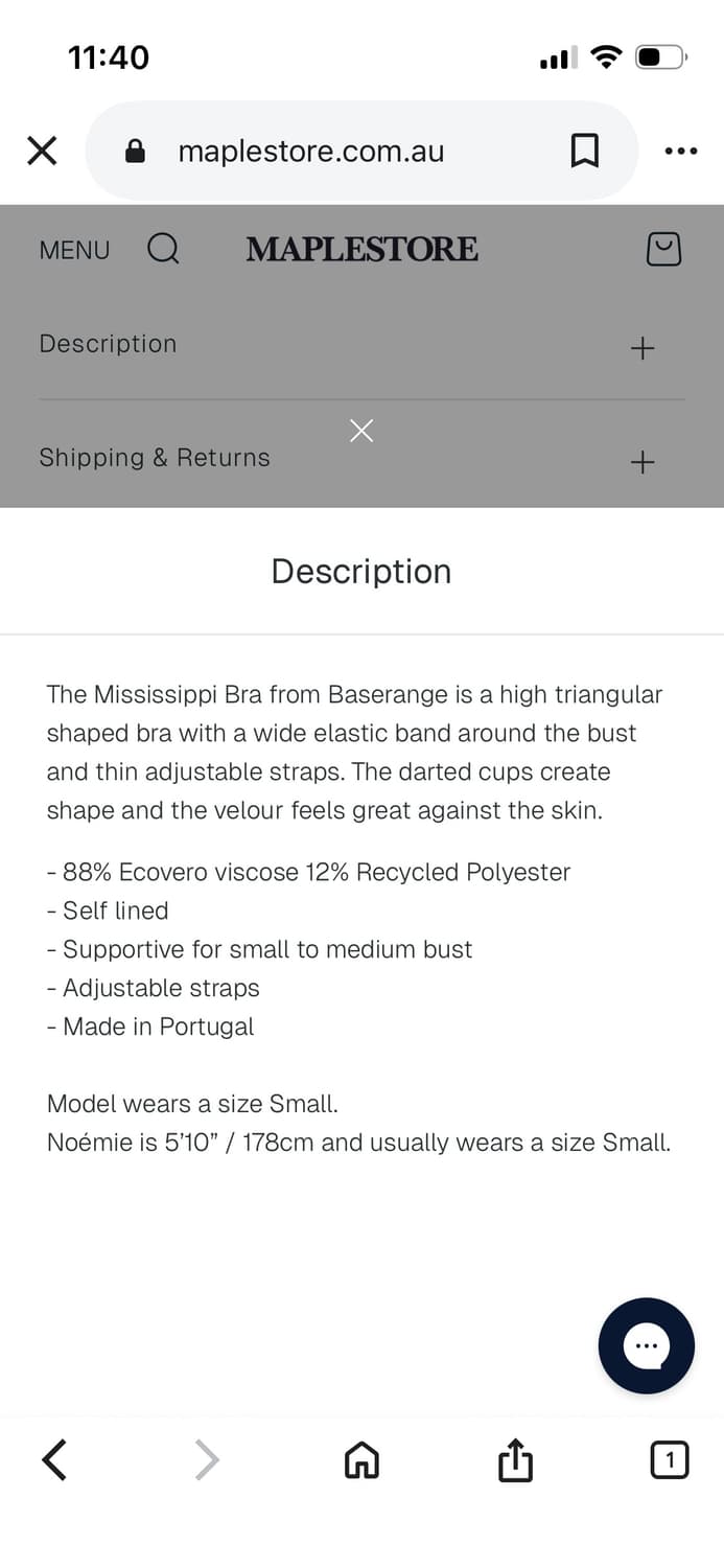 *해외출국으로 판매중단예정* 베이스레인지 미시시피 벨벳 브라렛 세트 상품이미지10