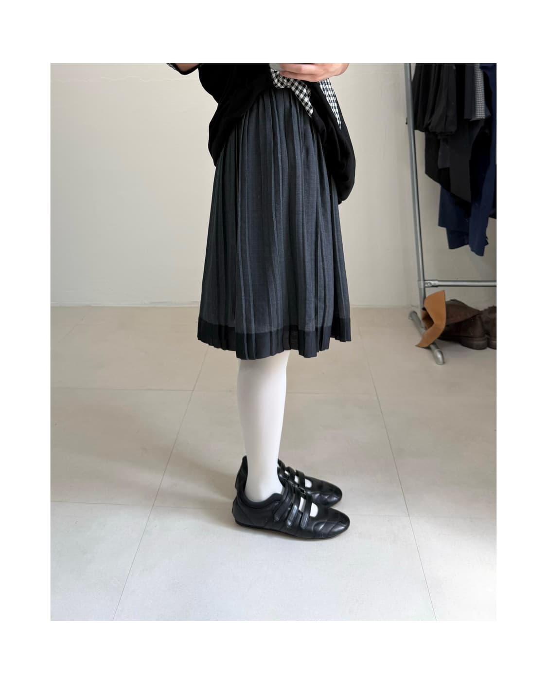 빈티지 플리츠 스커트 상품이미지2
