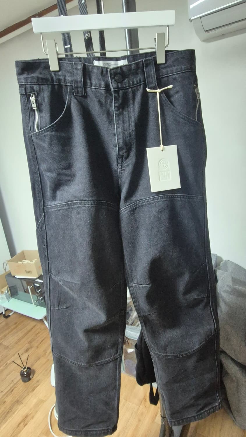 플라스틱프로덕트 카프 포켓 팬츠 블랙L 상품이미지3