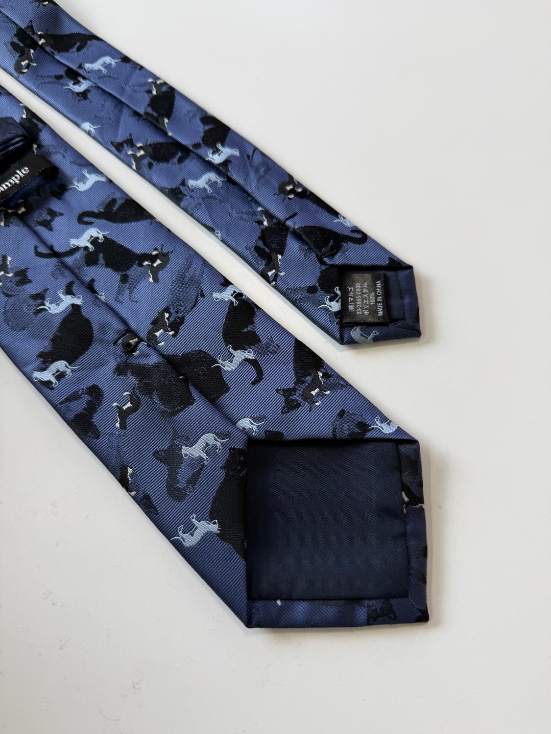 빈티지 패턴 넥타이 8cm 상품이미지5