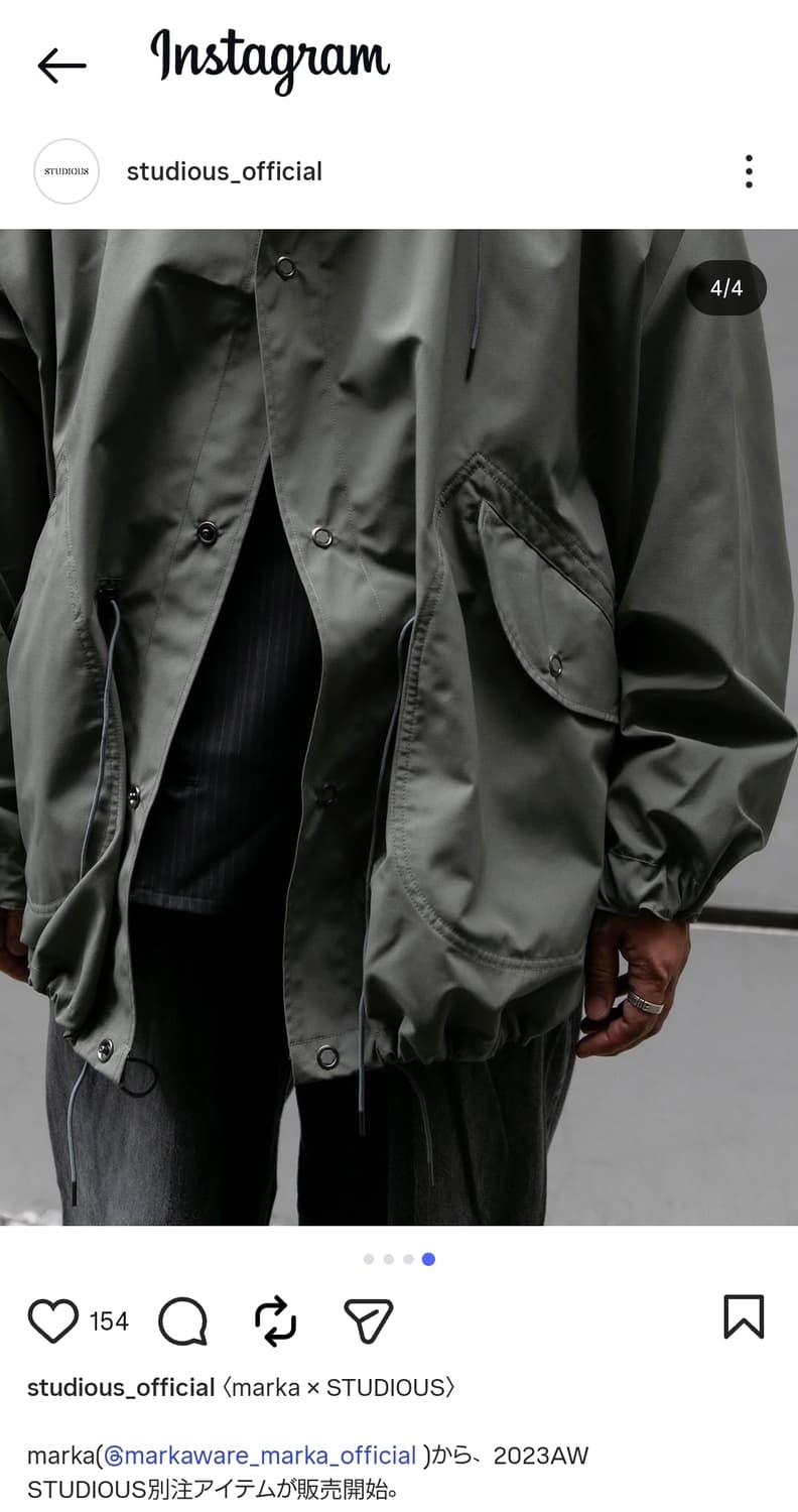 마카웨어 x 스튜디오 스노우 파카 2 상품이미지1