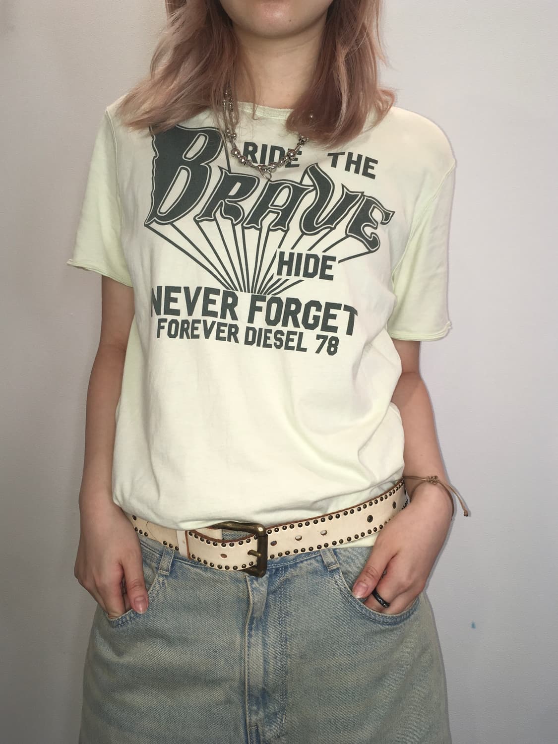 Diesel archive printing t shirt 상품이미지1
