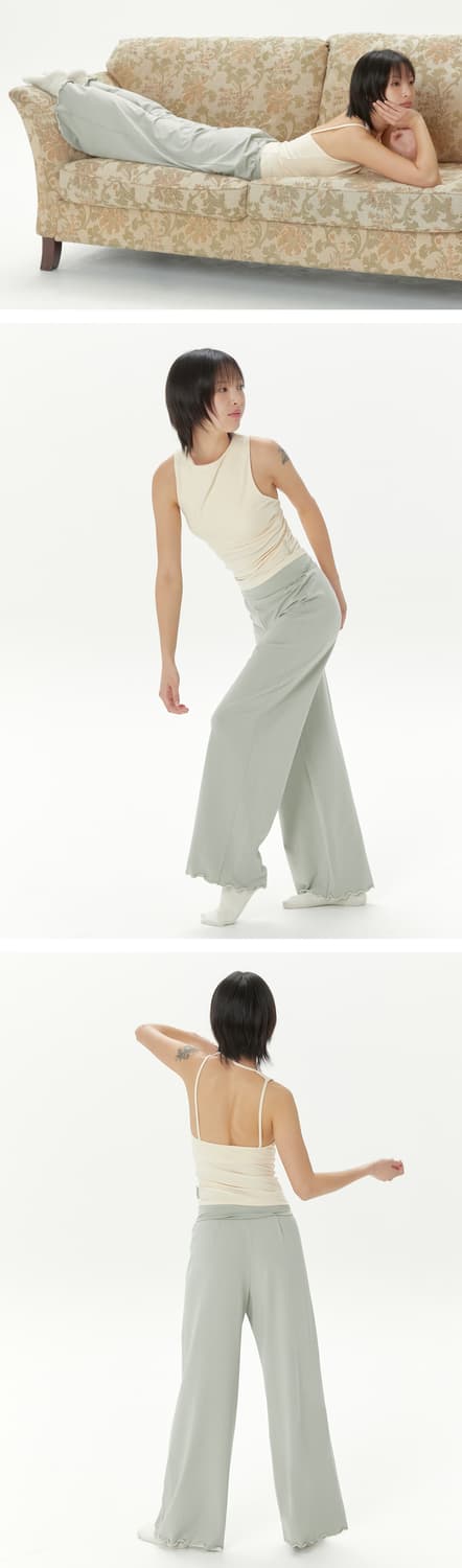 무브웜  씨위드 팬츠 그레이 s 상품이미지5