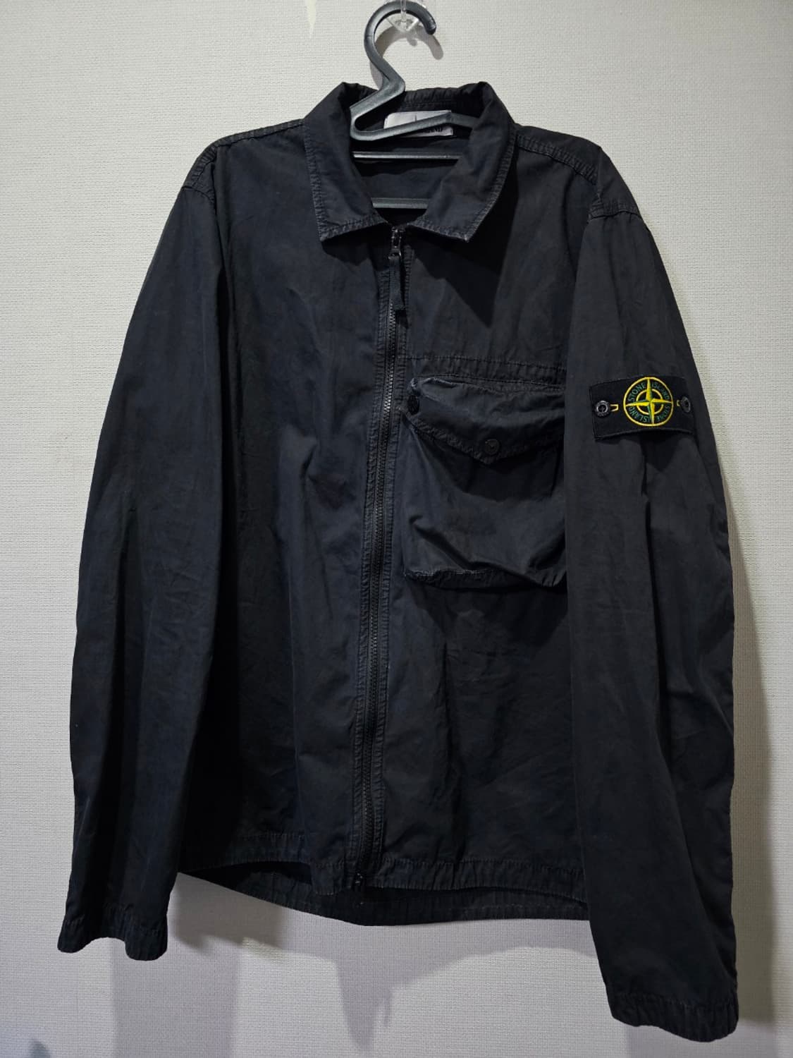 정품 스톤아일랜드 177WN 올드이펙트 오버셔츠 100 / L 상품이미지1