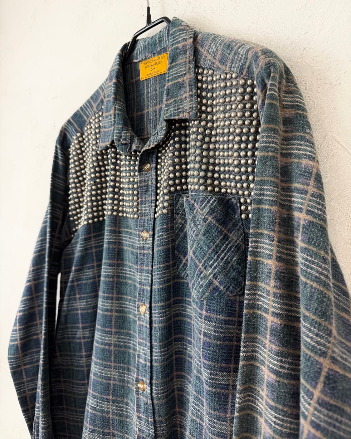 빈티지 스터드 커스텀 셔츠 (MADE IN USA) 상품이미지3