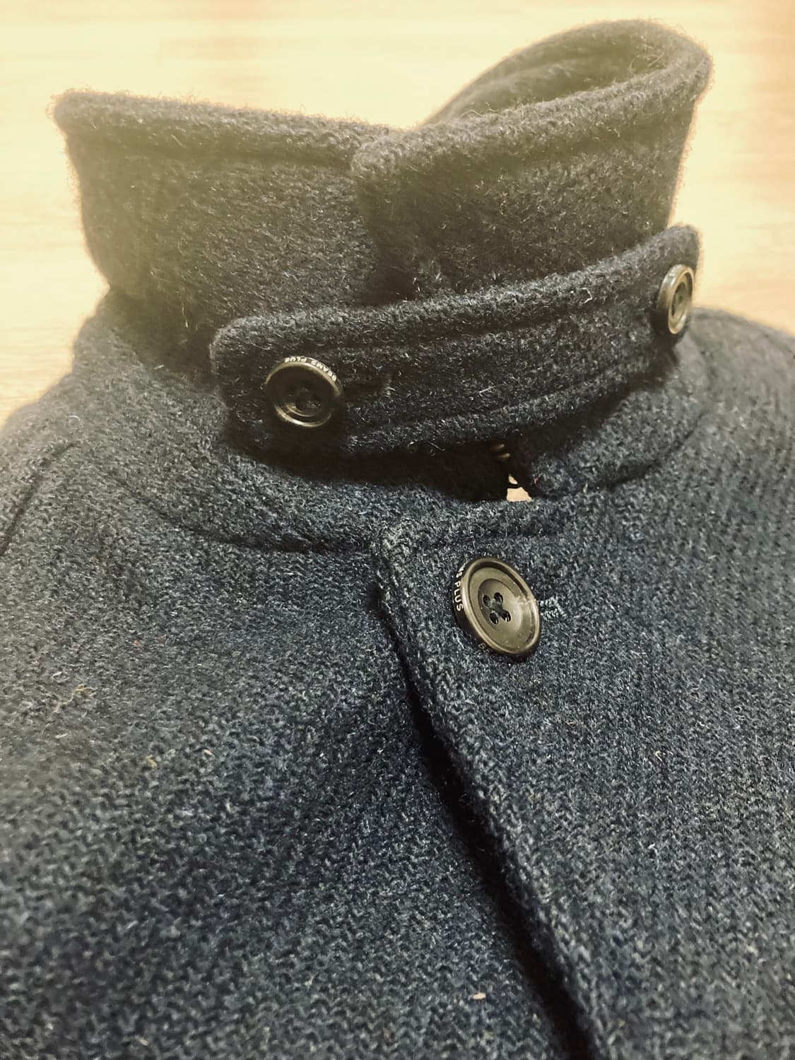 빔즈 플러스 해리스 트위드 발마칸 코트 S 상품이미지6