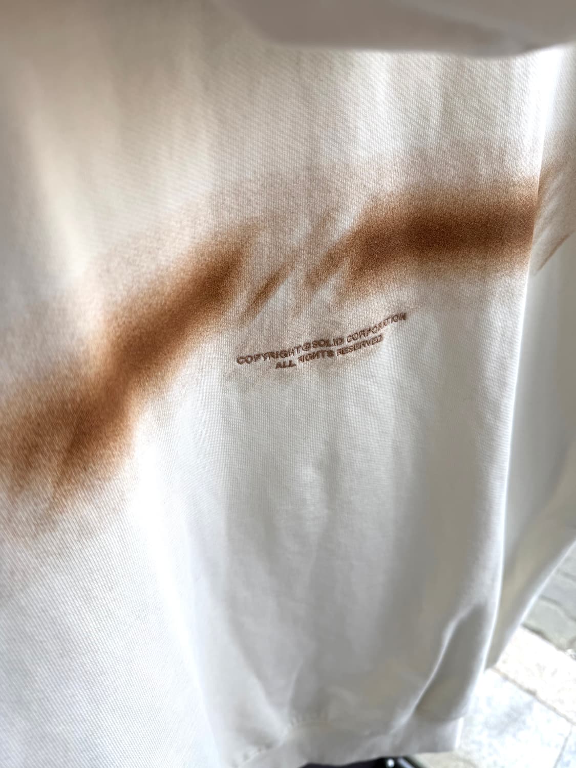 50/ 솔리드옴므 23-24FW 백스프레드 후드티 상품이미지9