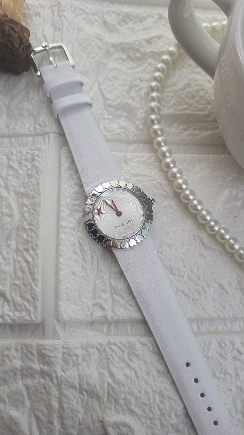 [추가할인]정품 티파니앤코 팔로마 피카소 하트케이스 쿼츠시계[풀구성품] 상품이미지5