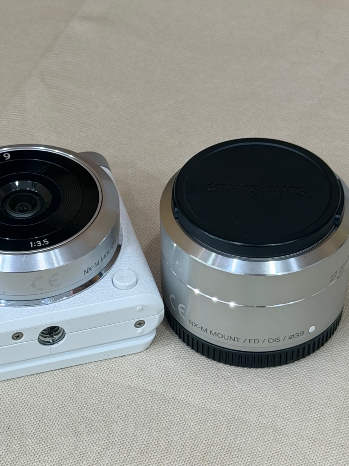 삼성 빈티지카메라 셀카가능 플립액정 nx mini(렌즈2종 작례O) 상품이미지5