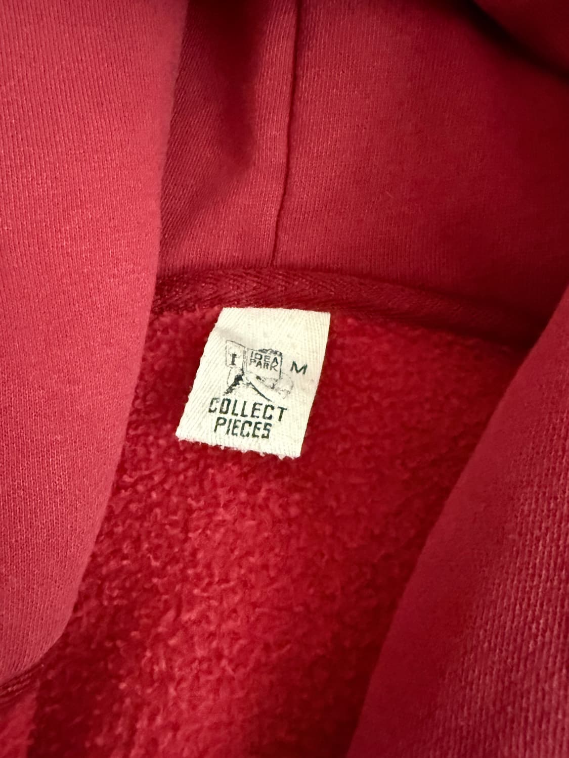 Collect pieces 버건디 후드집업 M 상품이미지3