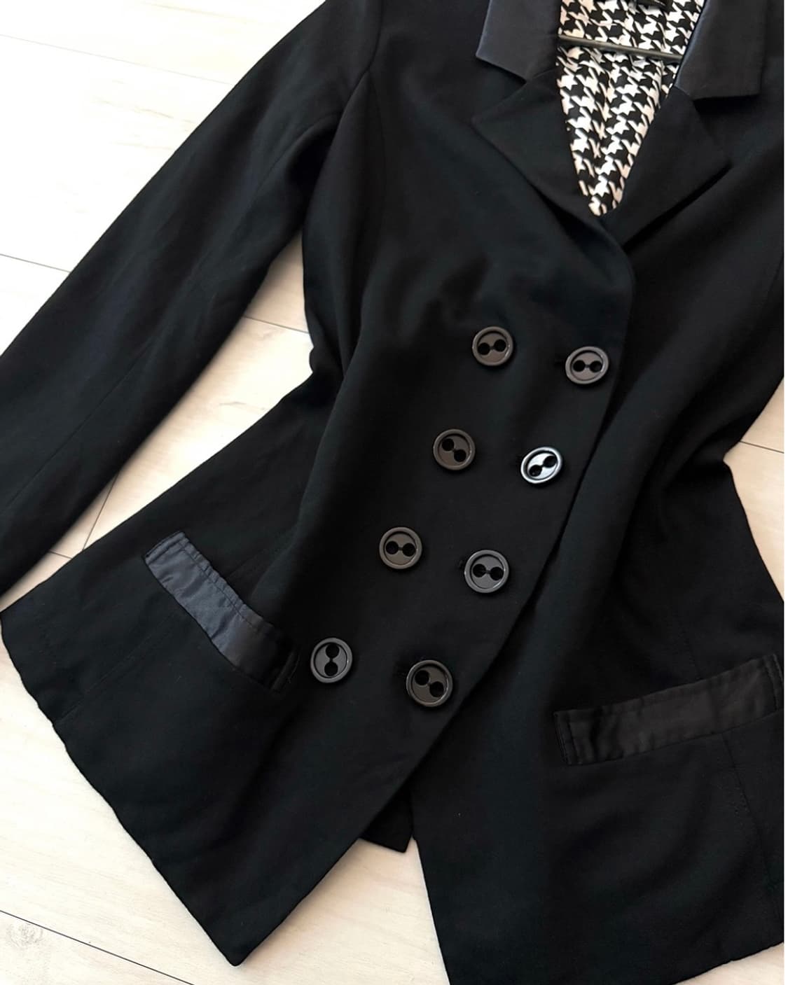 Black Dubble Button Jacket 상품이미지7