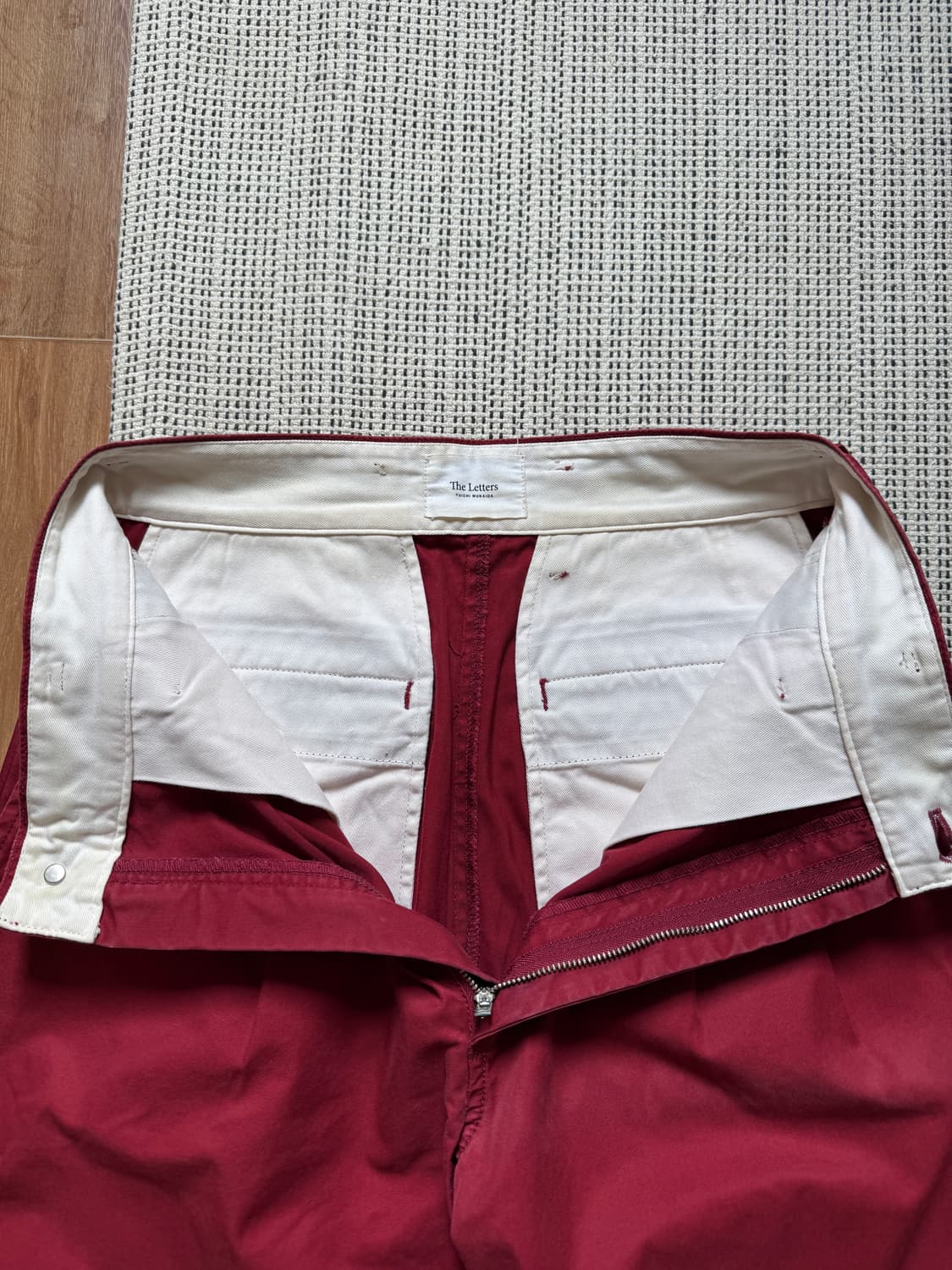 더 레터스 코튼 팬츠 상품이미지4