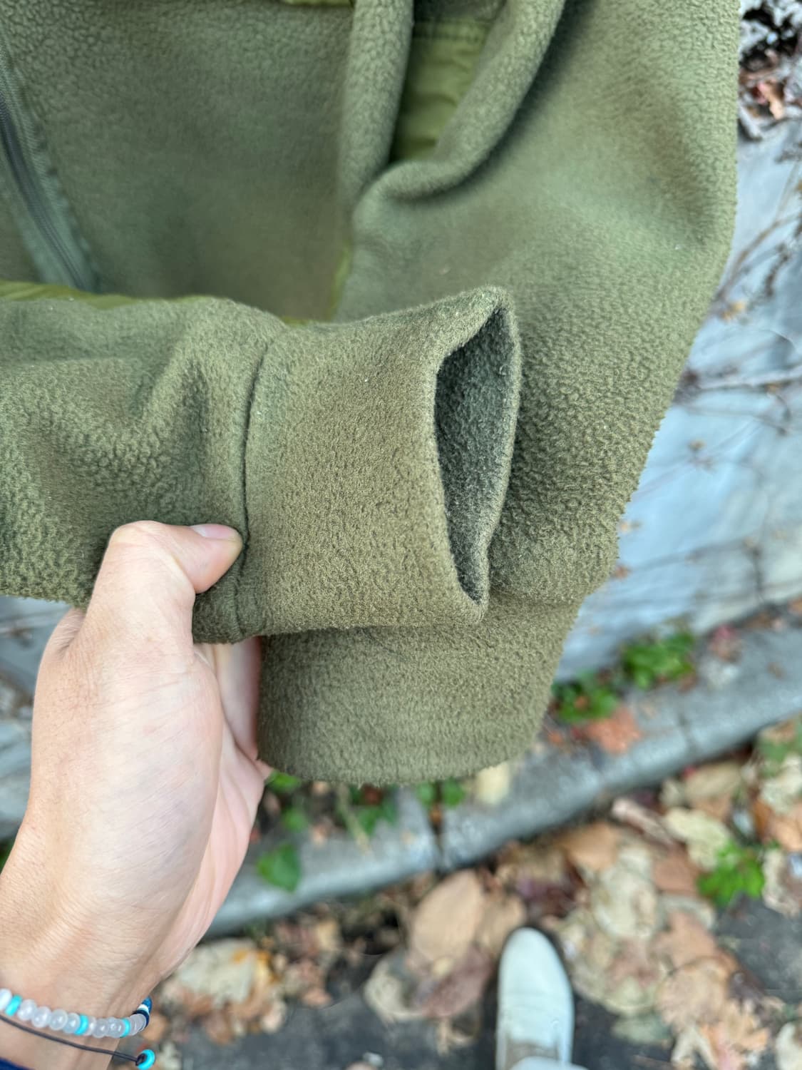 90s 캐나다군 오리지널 플리스 후리스 자켓 미군 상품이미지5