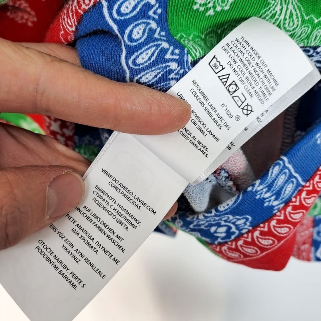 폴로랄프로렌 페이즐리 패치워크 후드티 상품이미지9