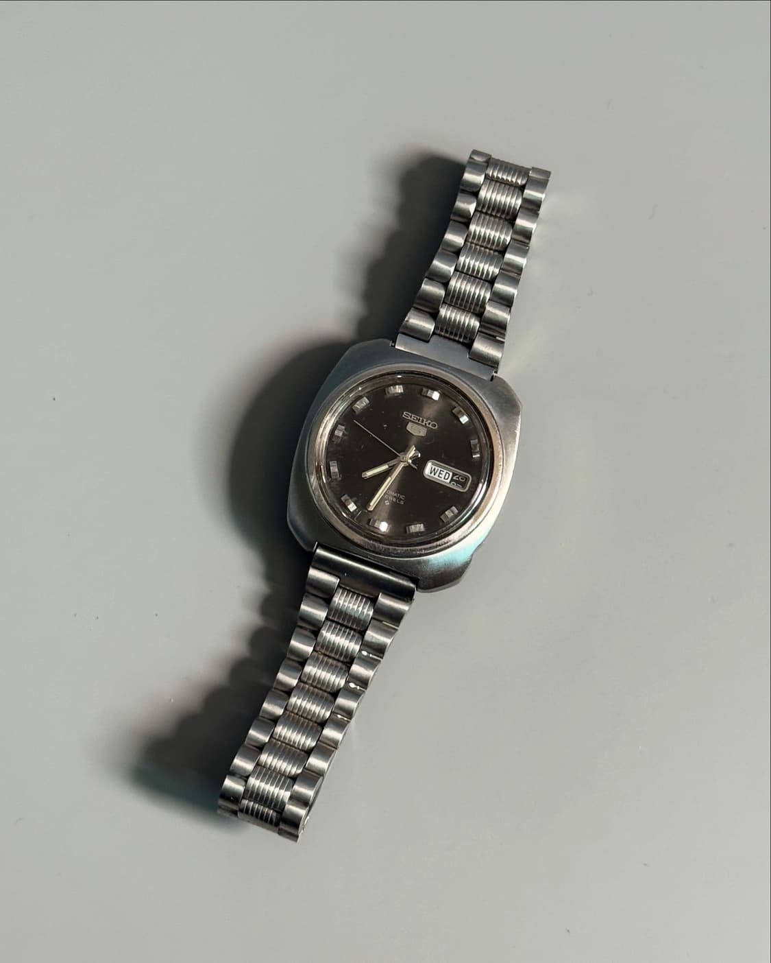vintage SEIKO 5 Automatic metal watch 상품이미지2