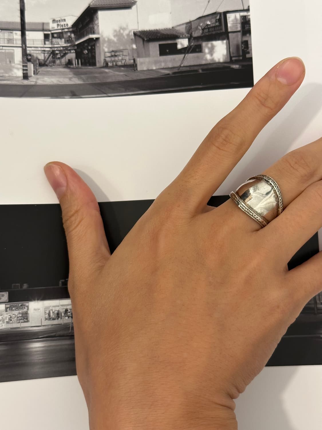 Bold 925silver ring 상품이미지6
