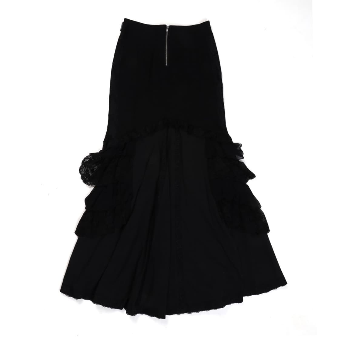 Rose Embroidered Mermaid Long Skirt 상품이미지4