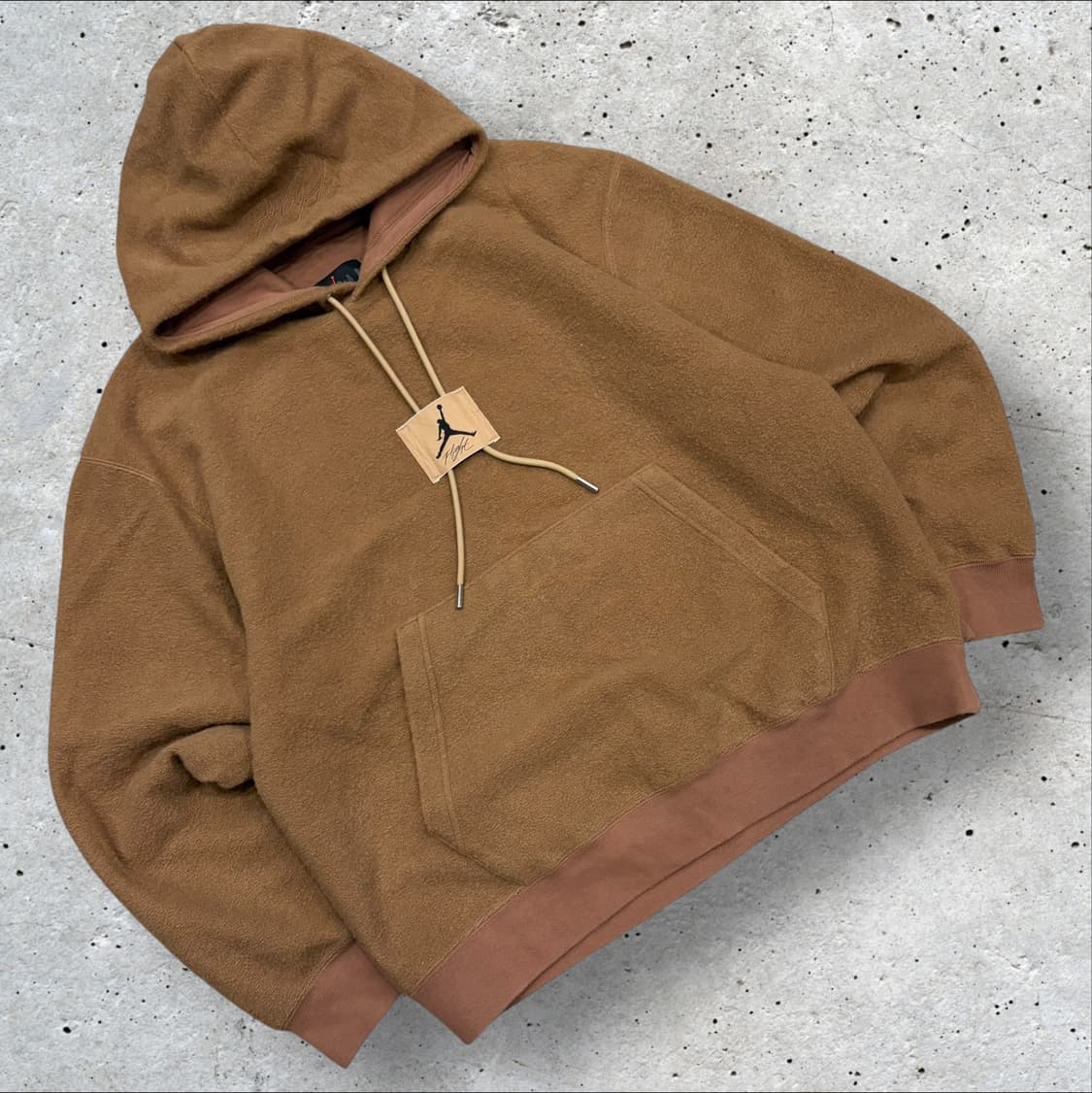 [XL] 조던 마이클 조던 플리스 후드티 브라운 C792 상품이미지1