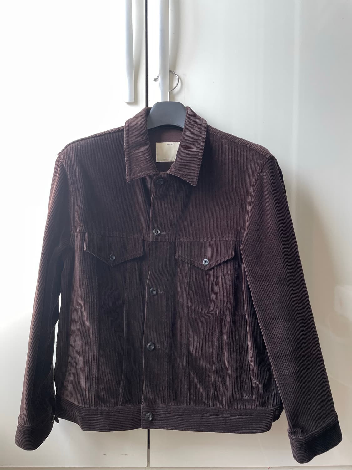 (2) 포터리 코듀로이 트러커 자켓 타입 3 브라운 상품이미지1