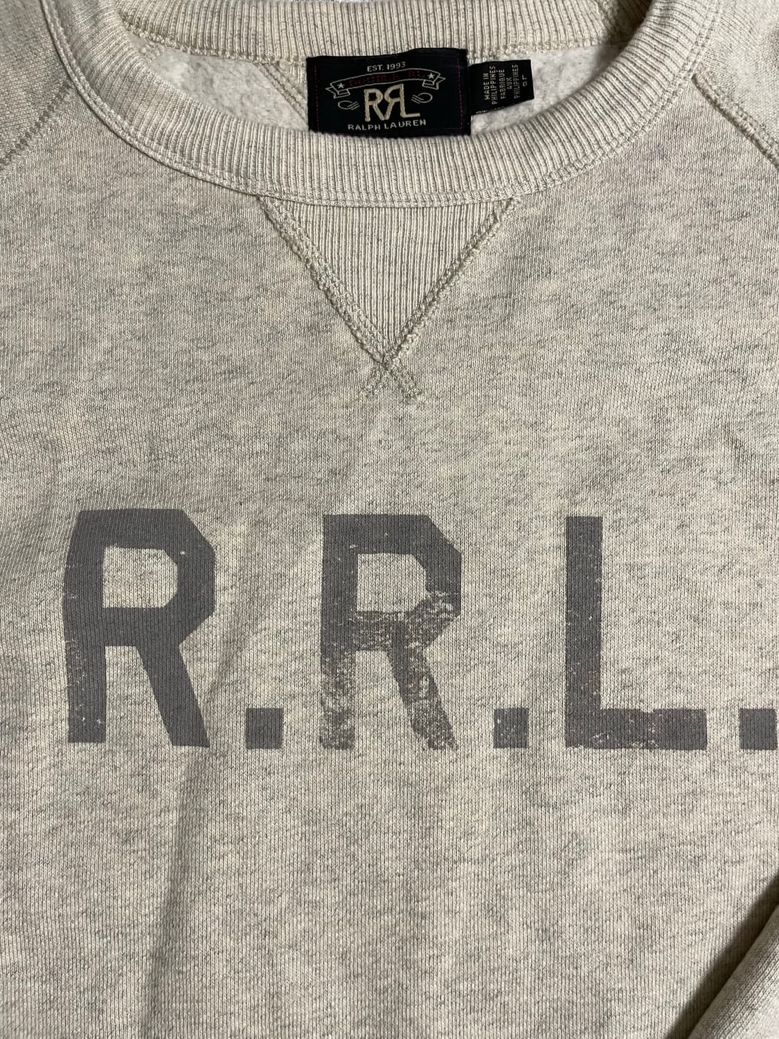 RRL 로고 스웻셔츠(L) 상품이미지3