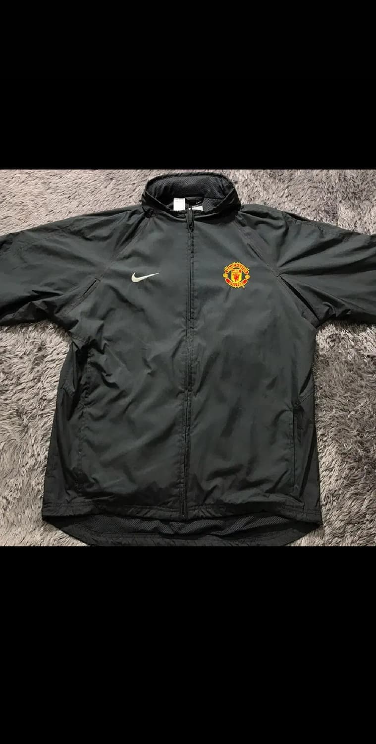 [[L(실 XL)] 나이키(NIKE) 맨유 03-04 바람막이 자켓 상품이미지1