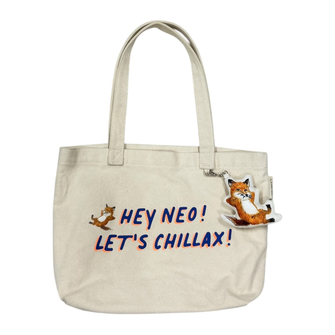 메종키츠네 X 라네즈 키링 에코백 가방 상품이미지1