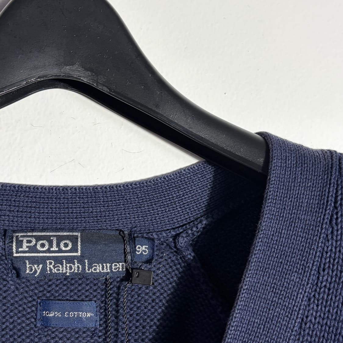 폴로  네이비 브이넥  니트 가디건 (무료배송) 상품이미지2