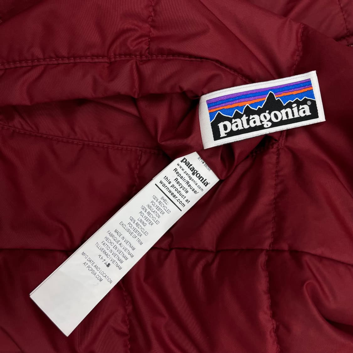 파타고니아 딥레드포켓 리버시블 레트로 패딩 상품이미지7